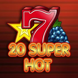 20 Super Hot online game logo by Amusnet Interactive on frumzikazino.com