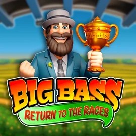 Big Bass Return to the Races by Pragmatic Play, showcased at frumzikazino.com – game logo