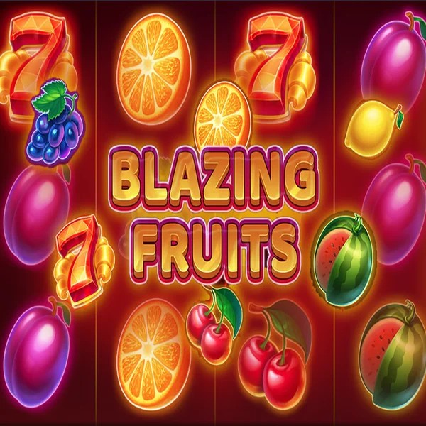 Blazing Fruits casino game by Inbet Games – featured logo at Frumzi Casino