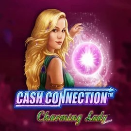 Cash Connection Charming Lady slot logo by Novomatic at Frumzi Casino