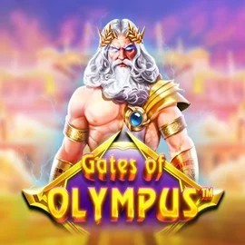 Gates of Olympus logo – Slots by Pragmatic Play at Frumzi Casino