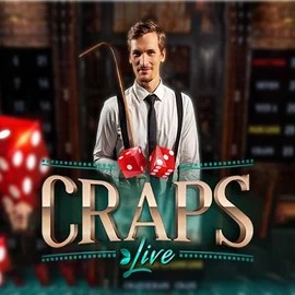 Live Craps by Evolution, showcased at frumzikazino.com – game logo
