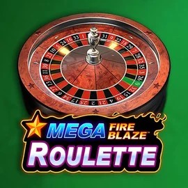 Official Table Games logo: Mega Fire Blaze Roulette by Playtech at Frumzi Casino