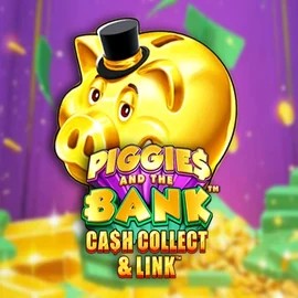 Piggies And The Bank Cash Collect &amp; Link logo by Origins Frumzi Casino