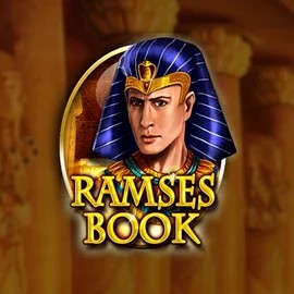 Ramses Book Deluxe online game logo by Gamomat on frumzikazino.com
