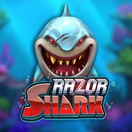 Razor Shark logo by Push Gaming Frumzi Casino