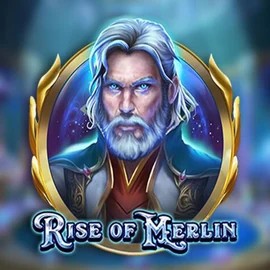 Rise of Merlin casino game by Play'n GO – featured logo at Frumzi Casino