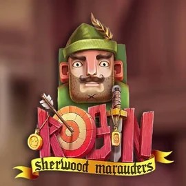 Robin Sherwood Marauders slot logo by Yggdrasil at Frumzi Casino