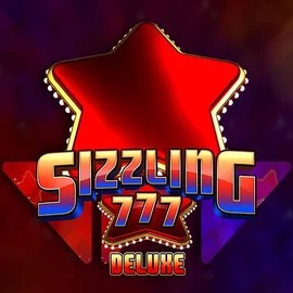 Sizzling 777 Deluxe by Wazdan, showcased at frumzikazino.com – game logo
