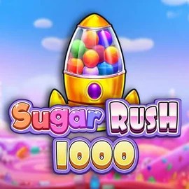 Sugar Rush 1000 by Pragmatic Play, showcased at frumzikazino.com – game logo
