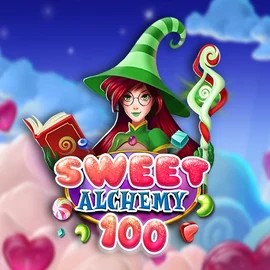 Sweet Alchemy 100 by Play’n GO, showcased at frumzikazino.com – game logo