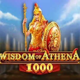 Slots logo of Wisdom of Athena 1000 from Pragmatic Play at Frumzi Casino